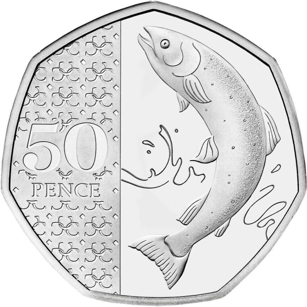 salmon 50p 2023 reverse no privy mark