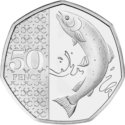 salmon 50p 2023 reverse no privy mark